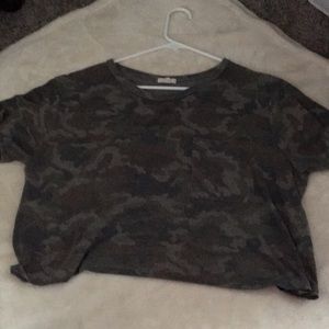 Camouflage t shirt